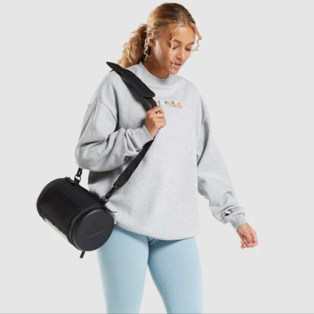 Gymshark LC Barrel Bag - Black Unisex